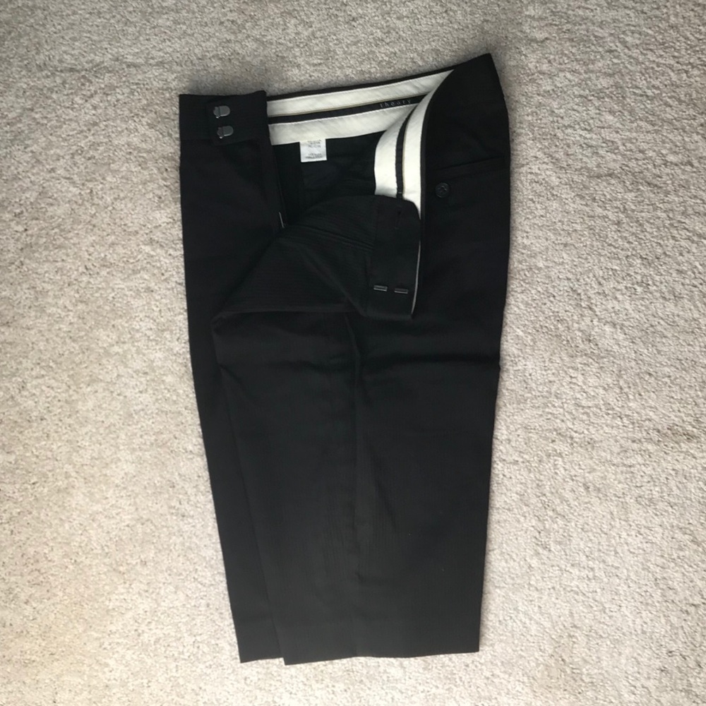 Theory pinstripe shorts